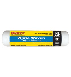 42906 - 9" X 1/4" WHITE WOVEN CAGE ROLLER (1PK)