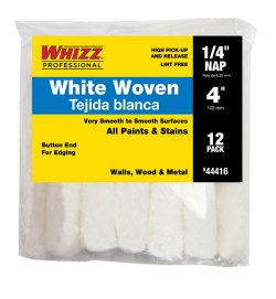 44416 - 4" X 1/4 WHIZZFLEX WHITE WOVEN (12PK) 