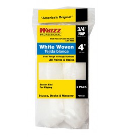 44440 - 4" X 3/4 WHIZZFLEX WHITE WOVEN (2PK)